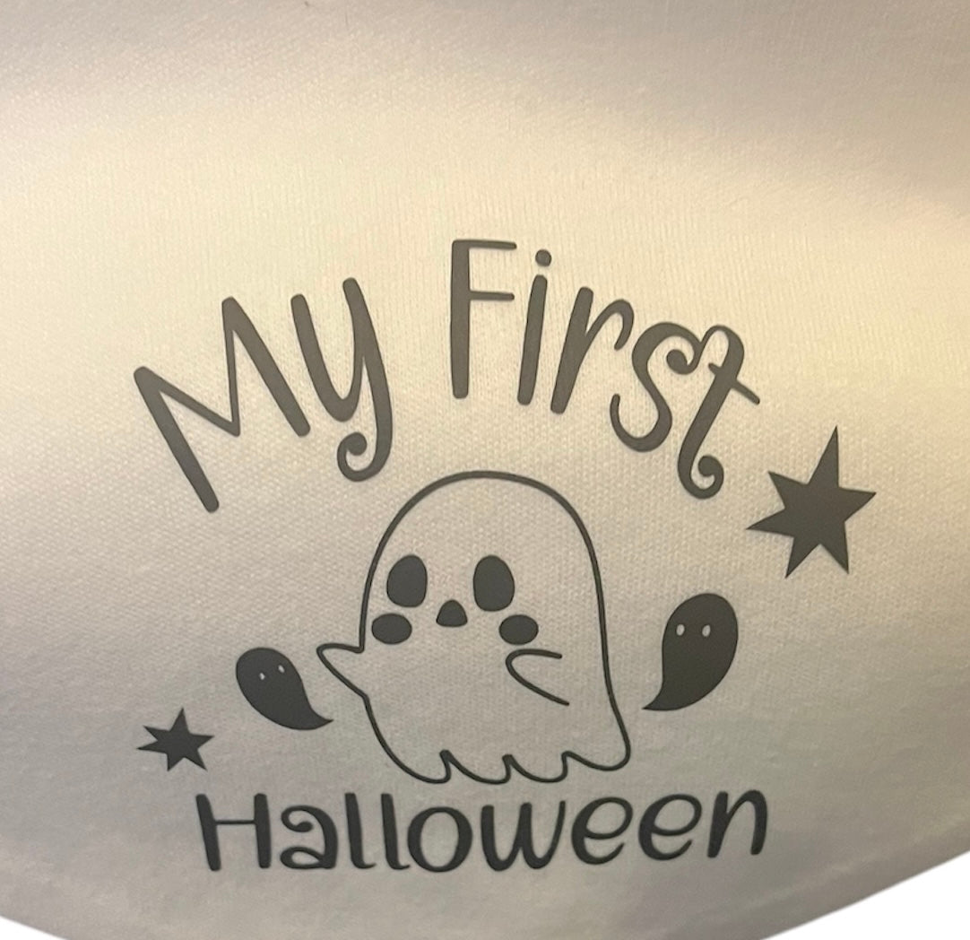 My First Halloween Bib