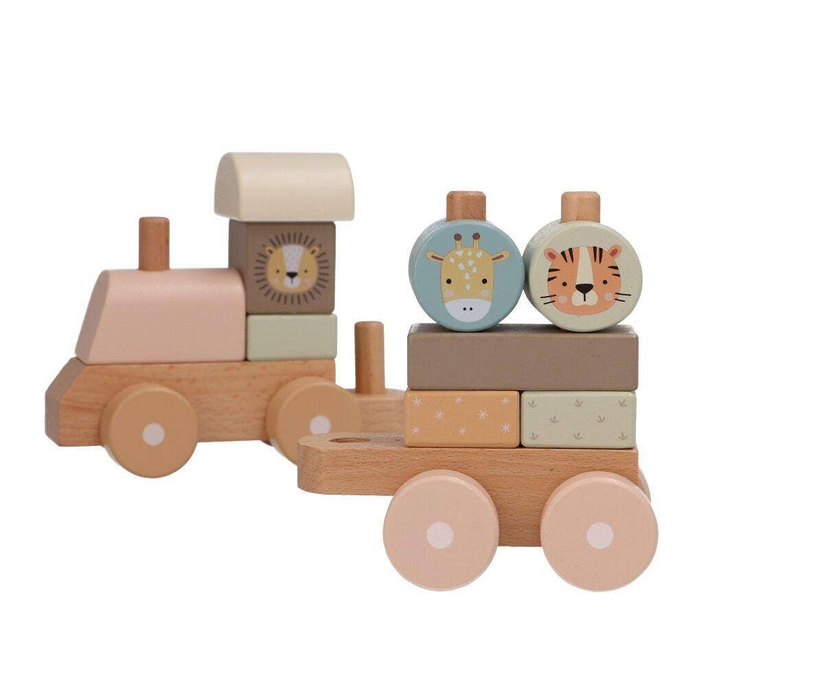 Wooden Play Train