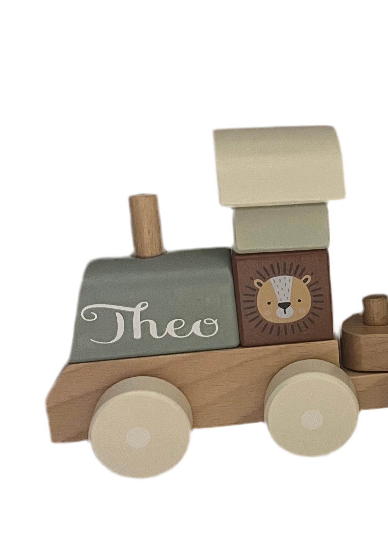 Wooden Play Train