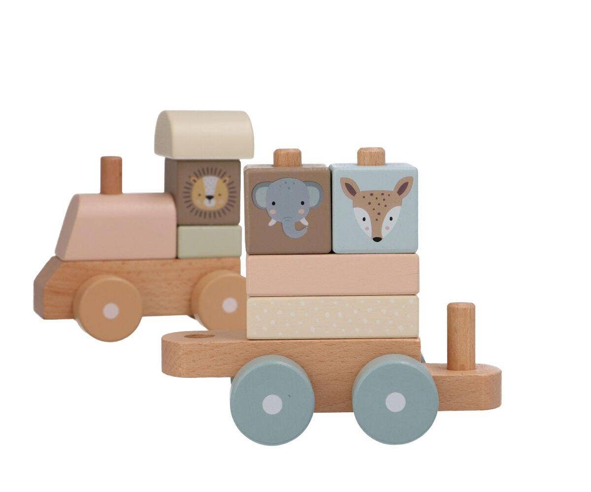 Wooden Play Train