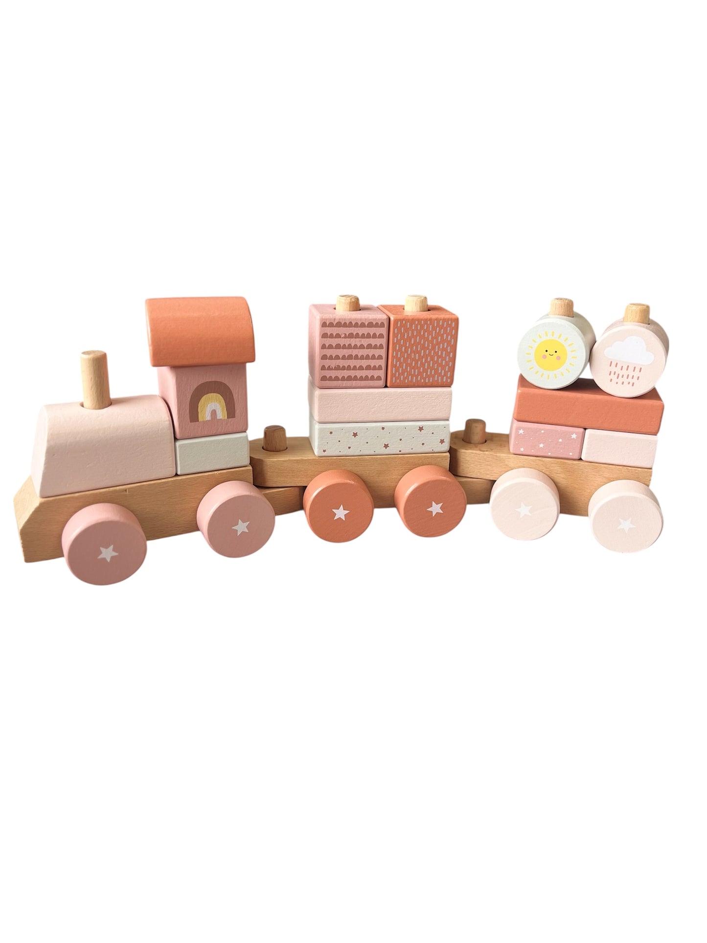 Wooden Play Train