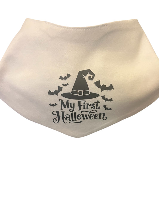 My First Halloween Bib