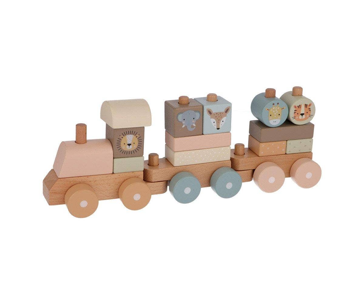 Wooden Play Train